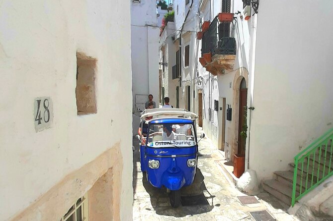 Private Tuk Tuk Tour of the Ancient Village - Explore Ostunis Whitewashed Old Town