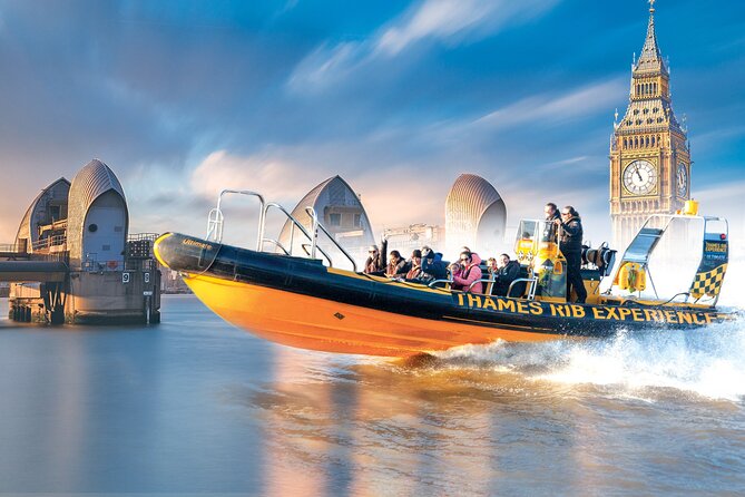 Speedboat Thames Barrier Experience To/From Embankment Pier - 70 Minutes - Attractions Seen Along the Way