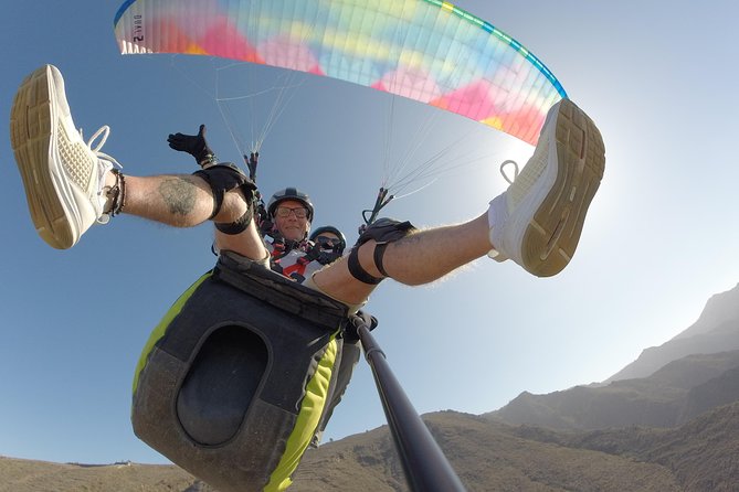 Tandem Paragliding Flight in South Tenerife - Panoramic Views of Tenerife