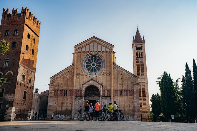 The Original Verona Highlights Bike Tour - Piazza Delle Erbe and Basilica