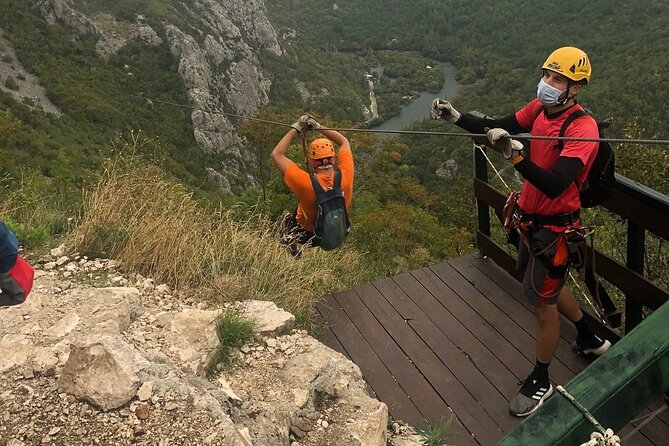 Zipline Croatia: Cetina Canyon Zipline Adventure From Omis - Flying Over River and Forests
