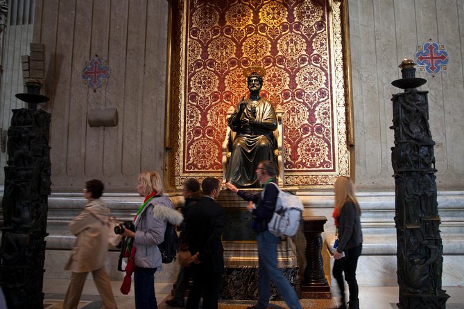 Complete St Peters Basilica Tour With Dome Climb and Crypt - Meeting and End Point