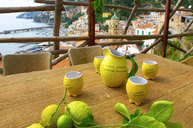 Day Trip From Rome: Amalfi Coast With Boat Hopping & Limoncello - Limoncello Tasting and Demonstration