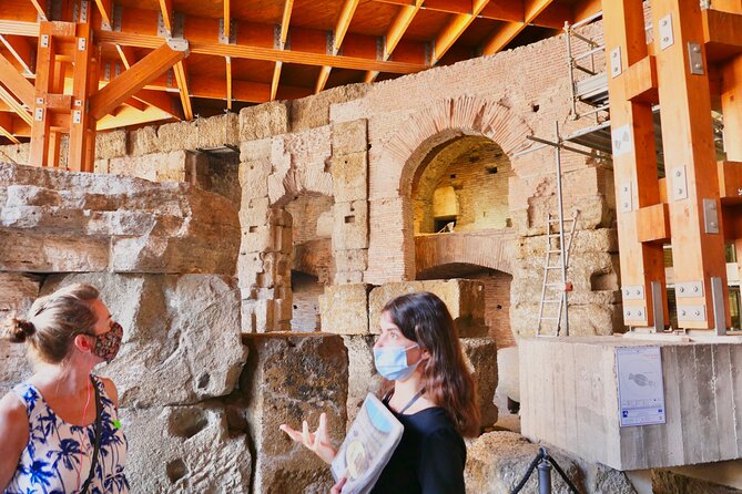 Expert Guided Tour of Colosseum Underground OR Arena and Forum - Security Checks and Policies