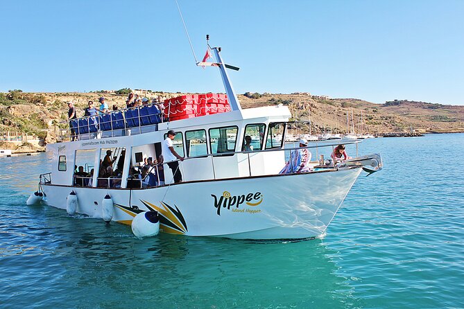 Gozo Tuk Tuk Chauffered Tour W/Crossing & Return by Yippee Island Hopper Boat - Crossing and Return by Boat