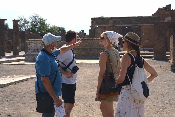Guided Tour of Pompeii Ruins With Lunch and Wine Tasting - Guided Tour of Pompeii