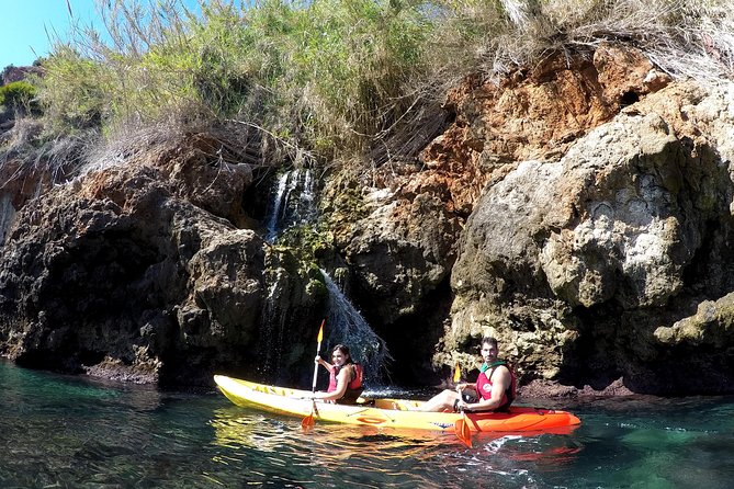 Kayak Route Cliffs of Nerja and Maro - Cascade of Maro - Stunning Cliffs and Scenery