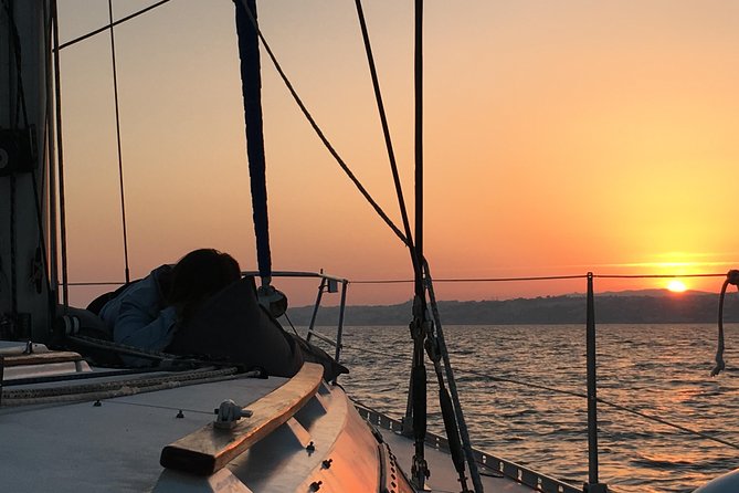 Lisbon Sunset Sailing Tour With White or Rosé Wine and Snacks - Riverside Sights