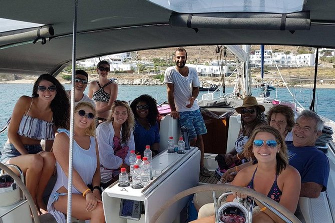 Mykonos: Combo Yacht Cruise to Rhenia and Guided Tour of Delos (Free Transfers) - Onboard Amenities and Inclusions