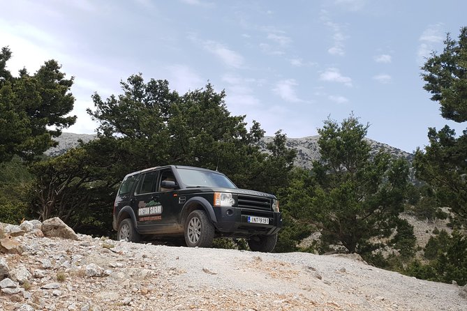 Rethymno Land Rover Safari With Lunch and Drinks - Libyan Sea Swimming Experience