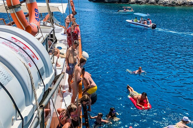 Rhodes Day Cruise (With Lunch, Snacks & Unlimited Drinks) 6HOURS - Maximum Number of Travelers