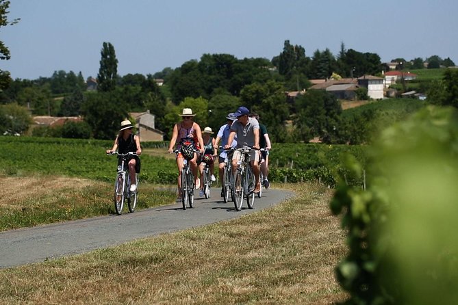 Saint-Emilion Small-Group Electric Bike Wine Tour Tastings & Lunch From Bordeaux - Winery Visits and Wine Tastings