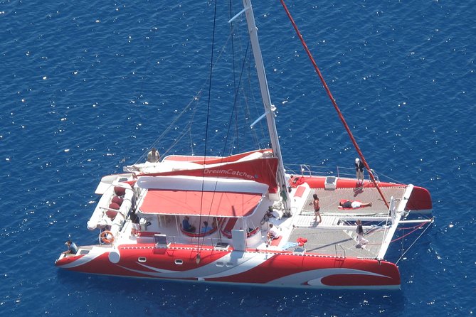 Santorini Sailing Dream Catcher With BBQ Lunch and Drinks - Enjoy the Morning or Sunset Cruise