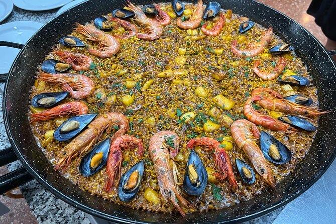 Seafood Paella Cooking Class, Tapas and Visit to Ruzafa Market. - Small Group Logistics