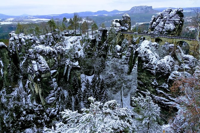 Terezin Camp & Bohemian Switzerland: TOP-RATED Small Group Tour From Prague - Enjoy Bottled Water and Snacks