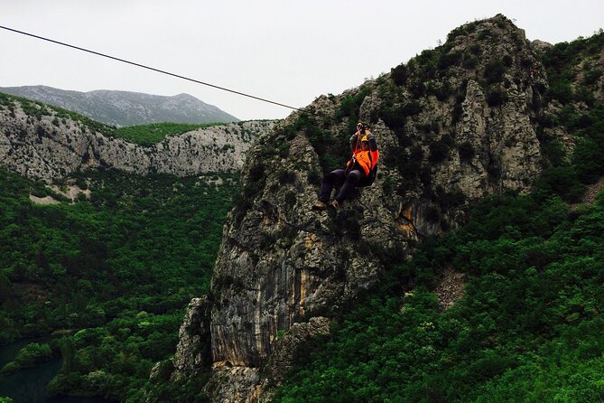 Zipline Croatia: Cetina Canyon Zipline Adventure From Omis - Return to Omis