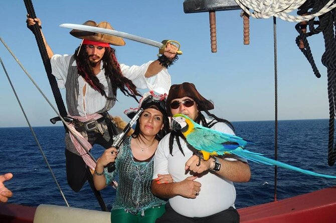 Alanya All Inclusive Pirate Boat Trip With Hotel Transfer - Scenic Coastal Sightseeing