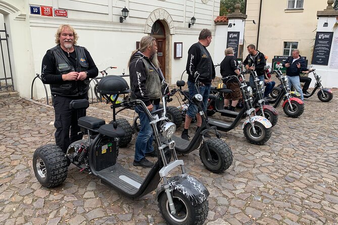 Amazing Electric Trike Tour of Prague, Live Guide Included - Meeting and End Point