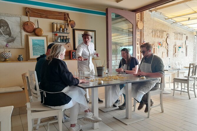 Cooking Class With Seaview & Taorminas Market With Chef Mimmo - Cooking the Ghiotta Fish Dish