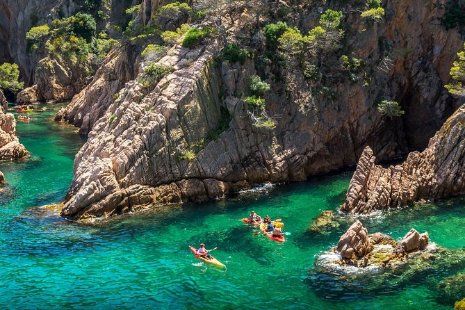 Costa Brava Day Adventure: Kayak, Snorkel & Cliff Jump With Lunch - Cliff Jumping Experience