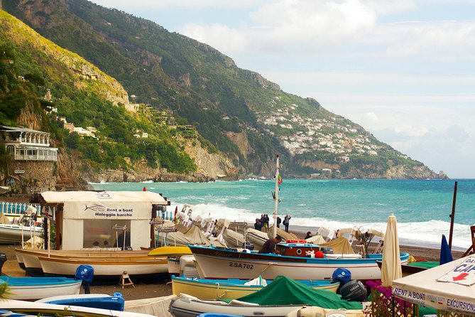 Day Trip From Rome: Amalfi Coast With Boat Hopping & Limoncello - Guided Tour of Positano