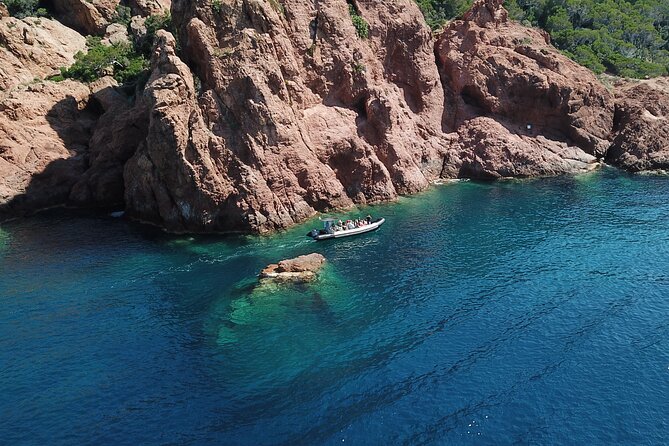 Departure From Saint-Raphael - the Creeks of Esterel - Caves and Coves Discovery