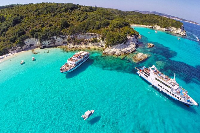 Full-Day Boat Tour of Paxos Antipaxos Blue Caves From Corfu - Antipaxos Beach and Gaios Village
