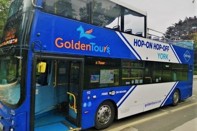 Golden Tours York Hop-On Hop-Off Open Top Bus Tour With Audio Guide - Physical Fitness Requirements