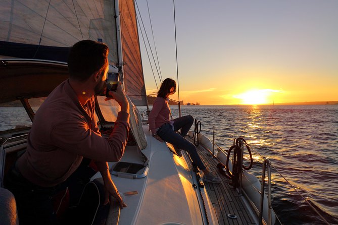 Lisbon Sunset Sailing Tour on Luxury Sailing Yacht With 2 Drinks - What to Expect on the Tour