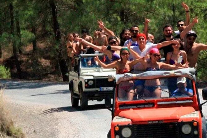 Marmaris Jeep Safari Tour With Waterfall and Water Fights - Water Fights and Rentals