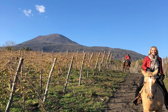 Pompeii Guided Tour & Horse Riding on Vesuvius With Wine Tasting - Cancellation Policy