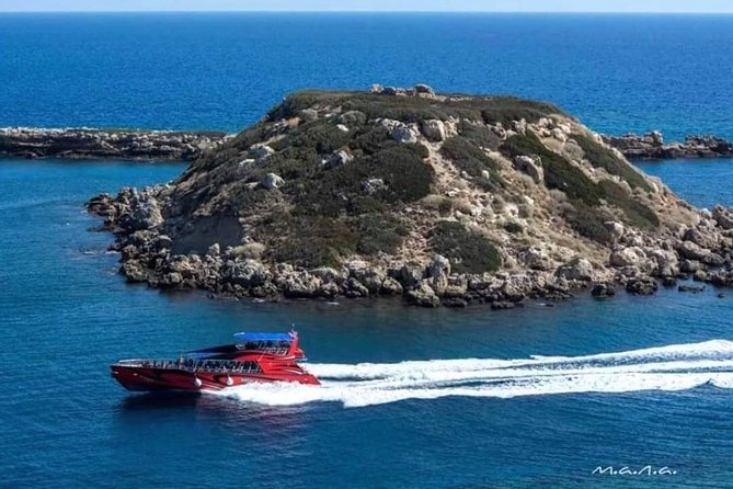 Rhodes High Speed Boat to Lindos - Duration and Distance