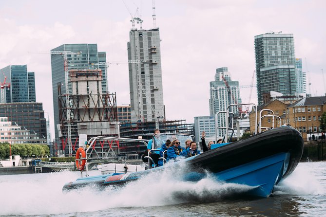 River Thames Fast RIB-Speedboat Experience in London - Inclusions and Safety Provisions
