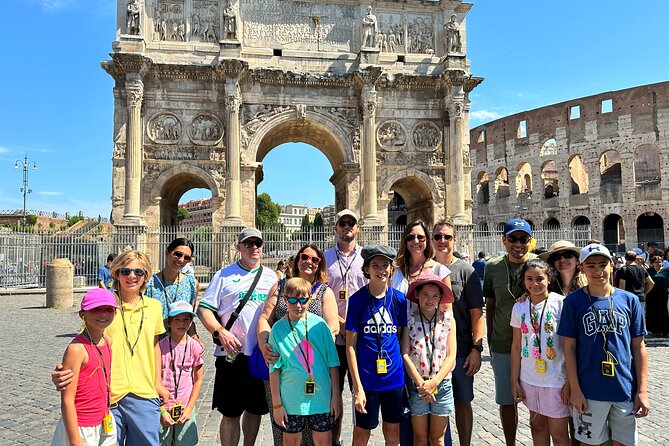Skip-the-Lines Colosseum and Roman Forum Tour for Kids and Families - Meeting Point and End Location