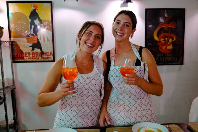 Spritz and Spaghetti: Small Group Tipsy Cooking Class - Bringing Home Recipes