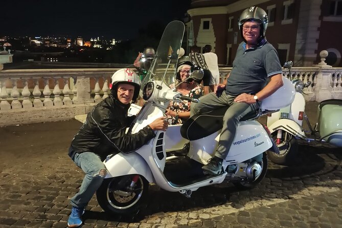 Vespa Tour By Night - Gelato and Coffee Stop