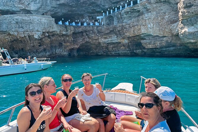 Boat Trip to the Polignano a Mare Caves - Swimming in Hidden Coves