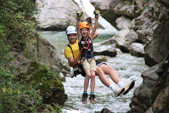 Bovec Zipline - Canyon Ucja - the Longest Zipline in Europe - Ideal for Adrenaline-Seeking Families