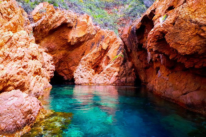 Departure From Saint-Raphael - the Creeks of Esterel - Opportunity for Swimming and Snorkeling