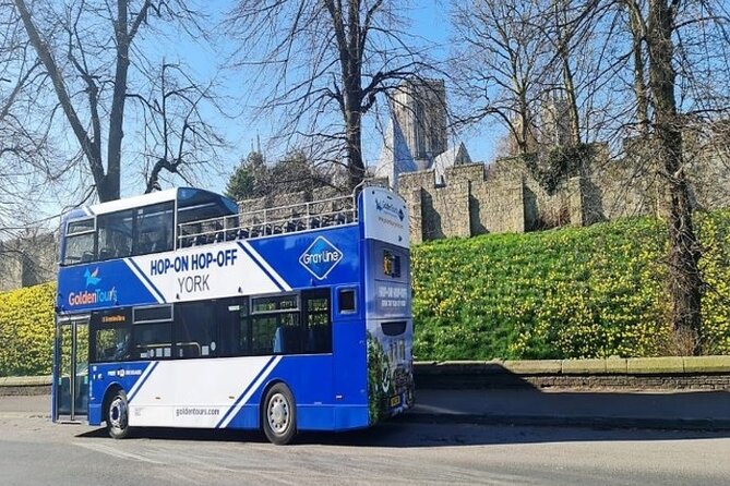 Golden Tours York Hop-On Hop-Off Open Top Bus Tour With Audio Guide - Unlimited Usage and Boarding