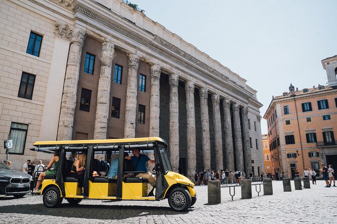 Golf Cart Small-Group Guided Tour: Rome City Highlights - Engaging Commentary and Refreshment