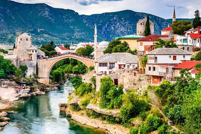 Mostar and Herzegovina Tour With Kravica Waterfall From Split & Trogir - Crossing the Border