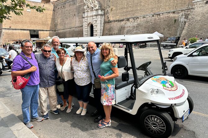 Rome in Golf Cart the Very Best in 4 Hours - Wheelchair and Stroller Access
