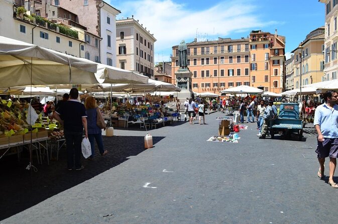 Trastevere and Campo De Fiori Food Tour With a Local Guide - Artisanal and Organic Gelato