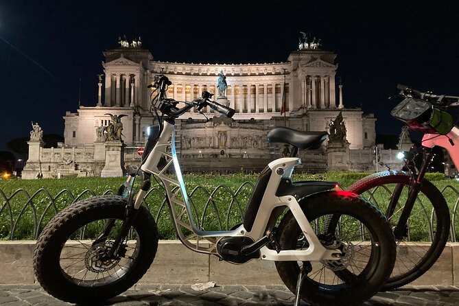 Rome by Night E-Bike Tour With Pizza Option - E-Bike Experience