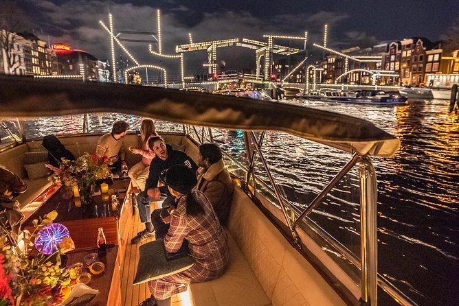 Amsterdam Small-Group Evening Canal Cruise Including Wine, Craft Beer, Cheese - Key Points