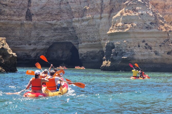 Benagil Cave Guided Kayaking Tour Caves & Secret Spots