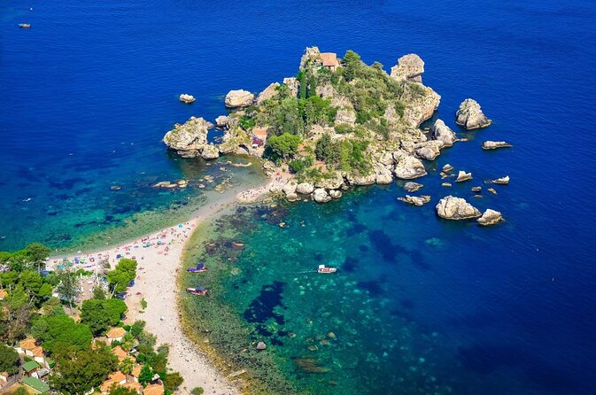 Boat Tour of Giardini Naxos, Taormina, and Isola Bella (Beautiful Island), Including a Visit to the Blue Grotto - Key Points