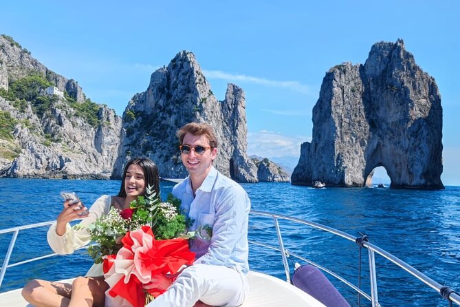 Capri All Inclusive Boat Tour + City Visit - Key Points