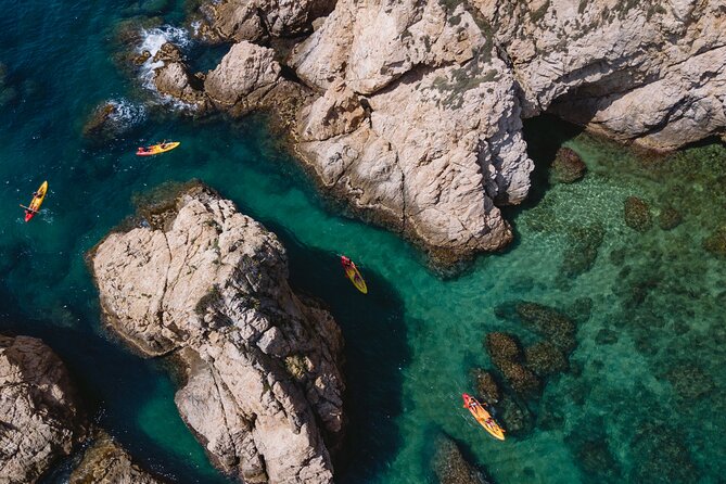 From Barcelona: Tossa De Mar Kayak & Snorkel Tour With Paella - Key Points